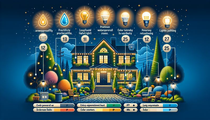 Comment choisir une ampoule LED extérieure : guide complet pour un éclairage de jardin économique, durable et sécurisé