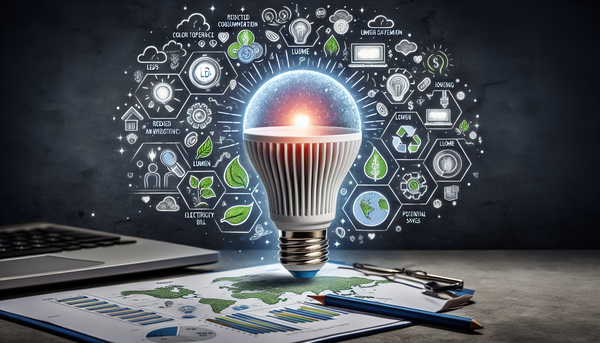 Ampoule LED économique : réduisez votre consommation d’énergie et votre facture d’électricité