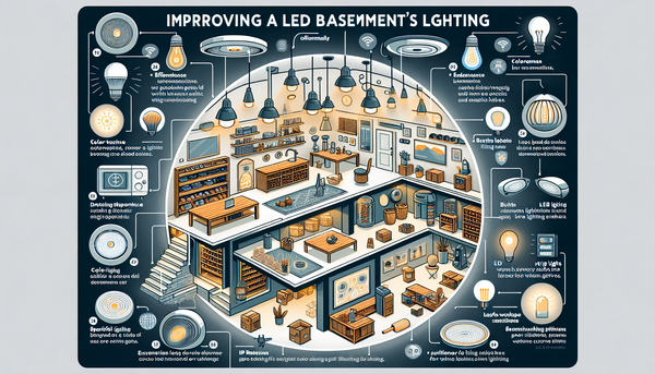 Quelle ampoule LED choisir pour éclairer une cave : guide complet pour un éclairage économique et adapté