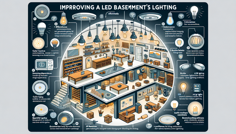 Quelle ampoule LED choisir pour éclairer une cave : guide complet pour un éclairage économique et adapté