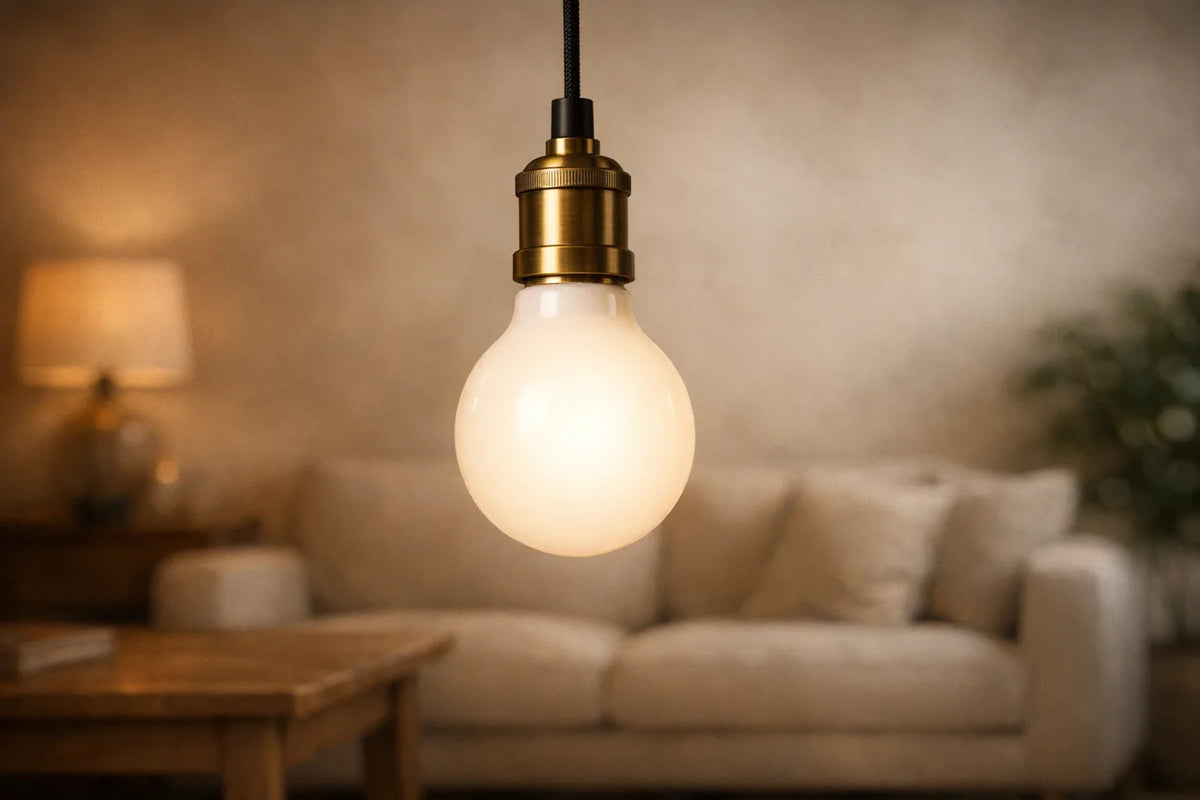 Ampoules E27 Effet Porcelaine : Gamme Verre Opaline