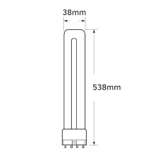 2G11 55W 4000K – PL-L 55W Hochleistungs-Kompaktleuchtstofflampe