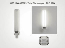 G23 11W 4000K – Tube Fluocompact PL-S 11W Jurassic-Light