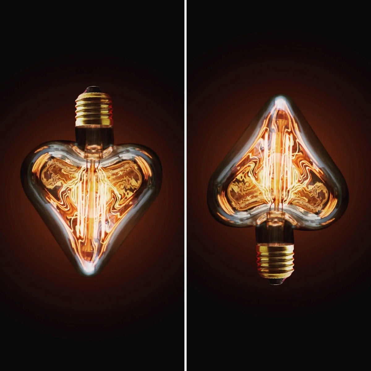 Ampoule à filament modèle HEART - Jurassic-Light