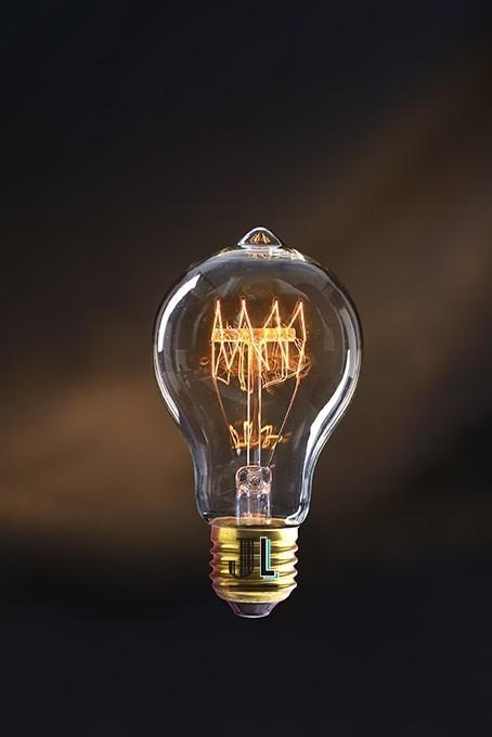 Ampoule à filament poire dimmable E27 60 W modèle Newton - Jurassic-Light