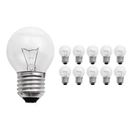 ampoule filament tungstene e27 verre clair 15w 25w 40w 60w