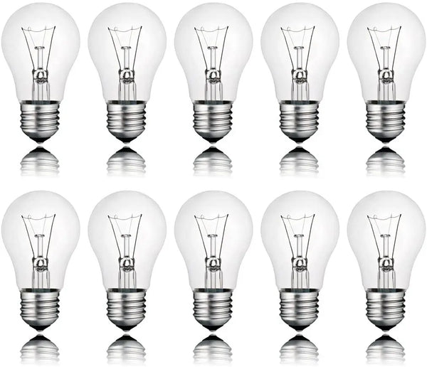 Ampoule incandescente dimmable E27 et B22 différents modèles - pack de 10 Jurassic-Light